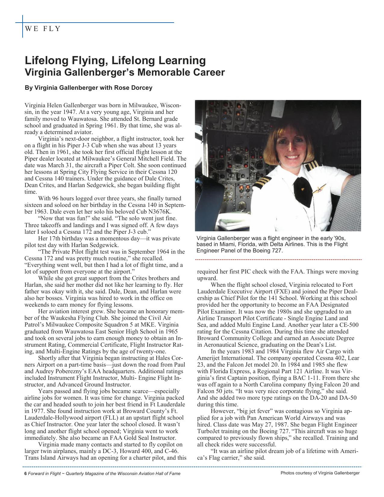 Forward in Flight - Spring 2023 -  Page8