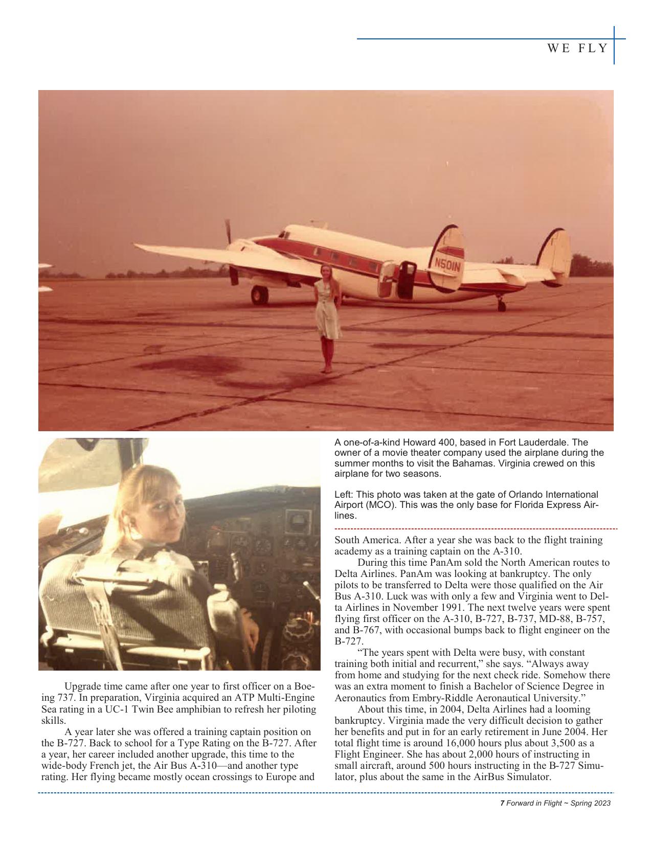 Forward in Flight - Spring 2023 -  Page9