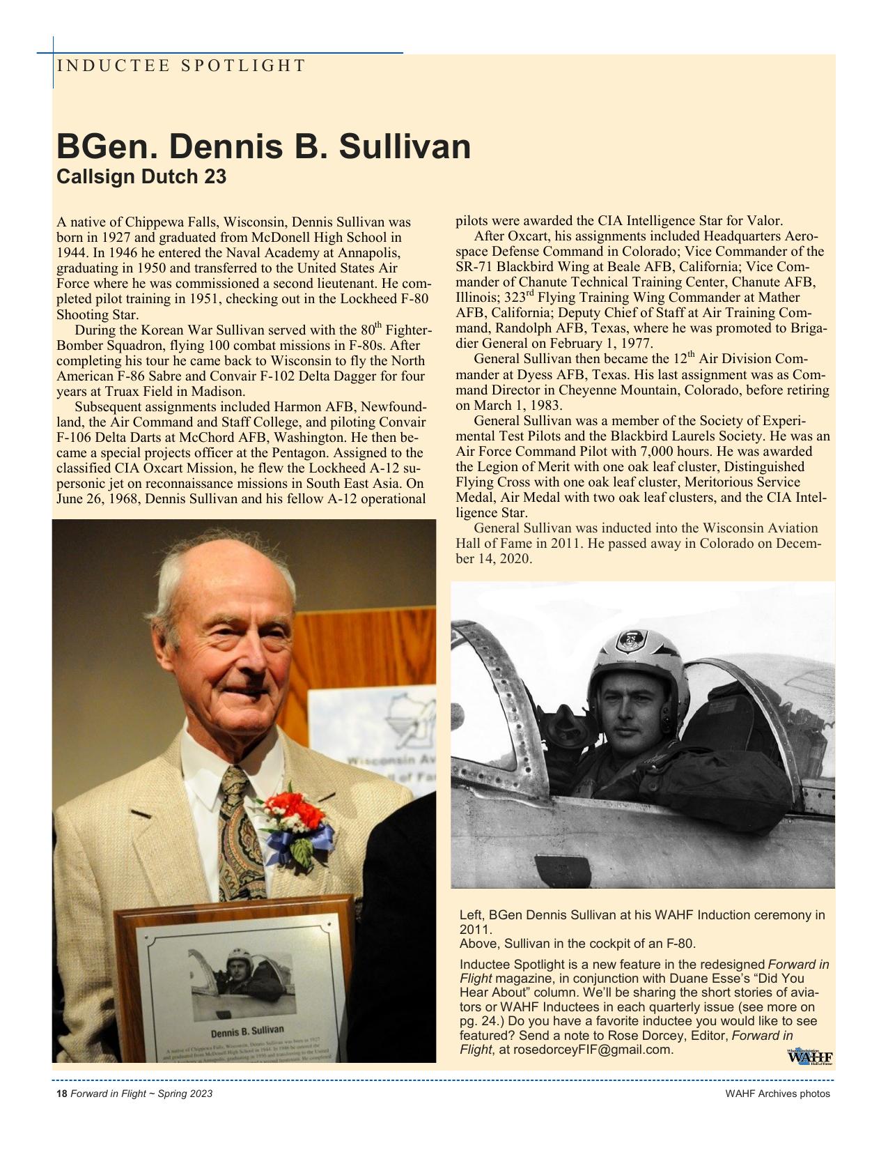 Forward in Flight - Spring 2023 -  Page20