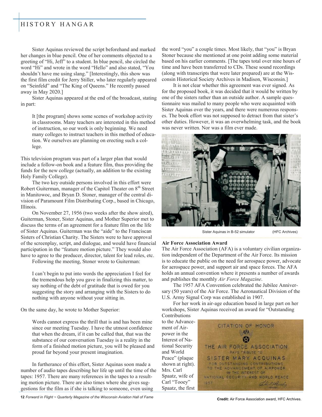 Forward in Flight - Summer 2020 -  Page14