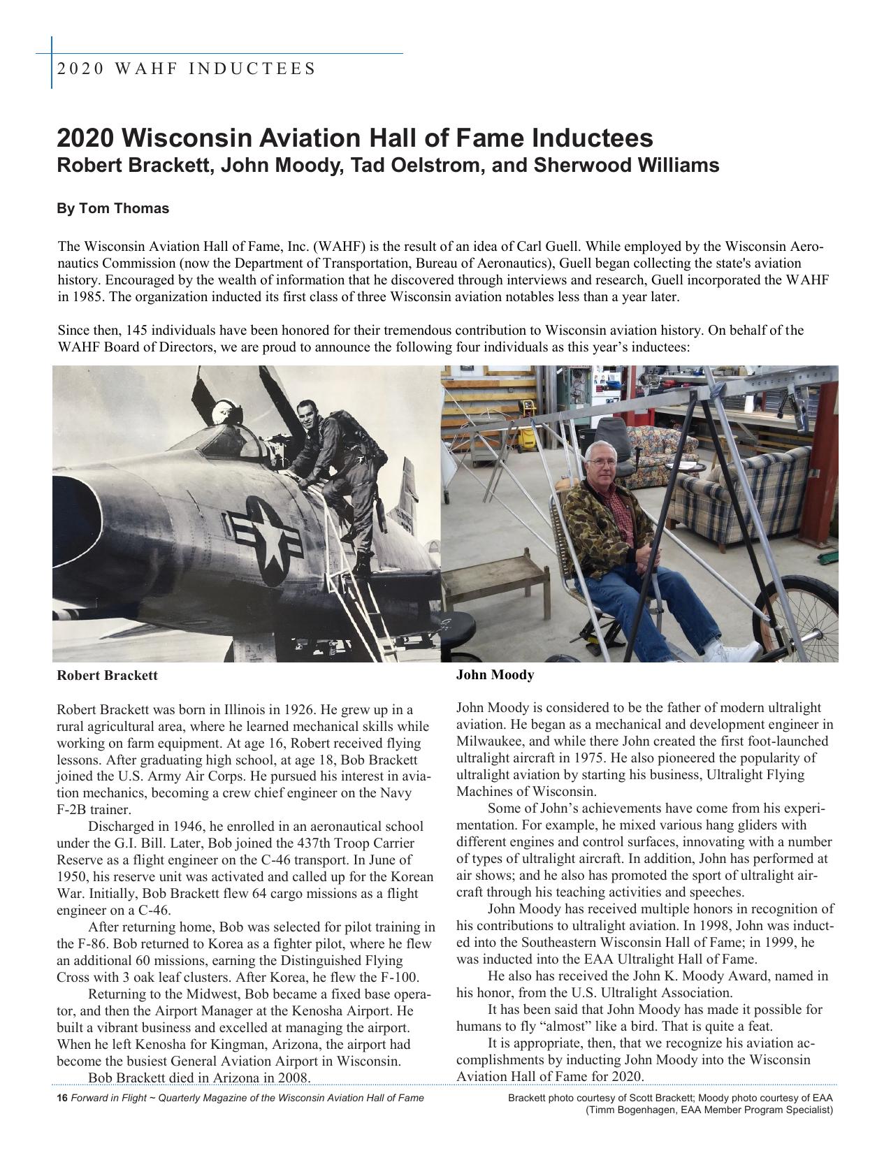 Forward in Flight - Summer 2020 -  Page18