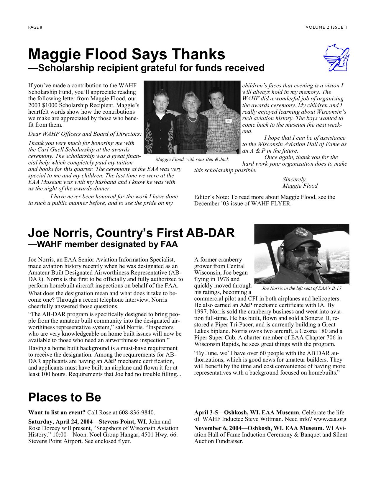 Forward in Aviation March 2004 -  Page8
