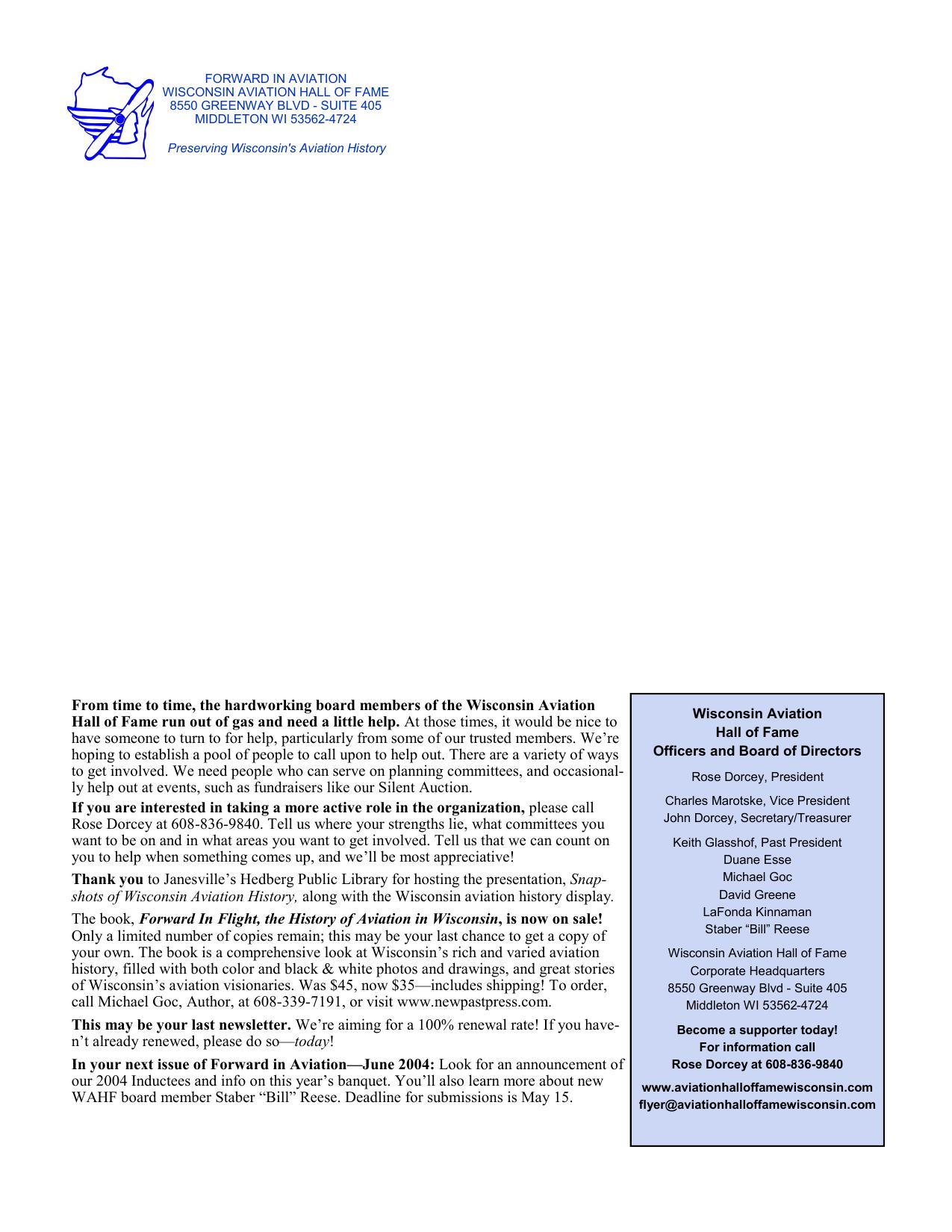 Forward in Aviation March 2004 -  Page10