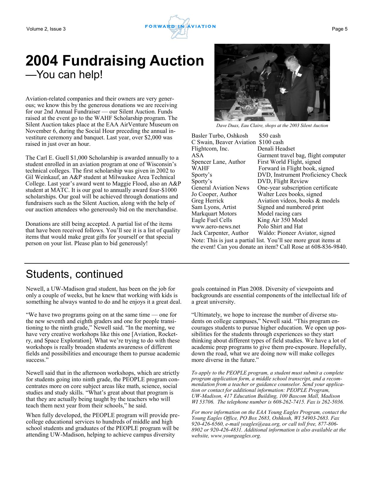 Forward in Aviation September 2004 -  Page5