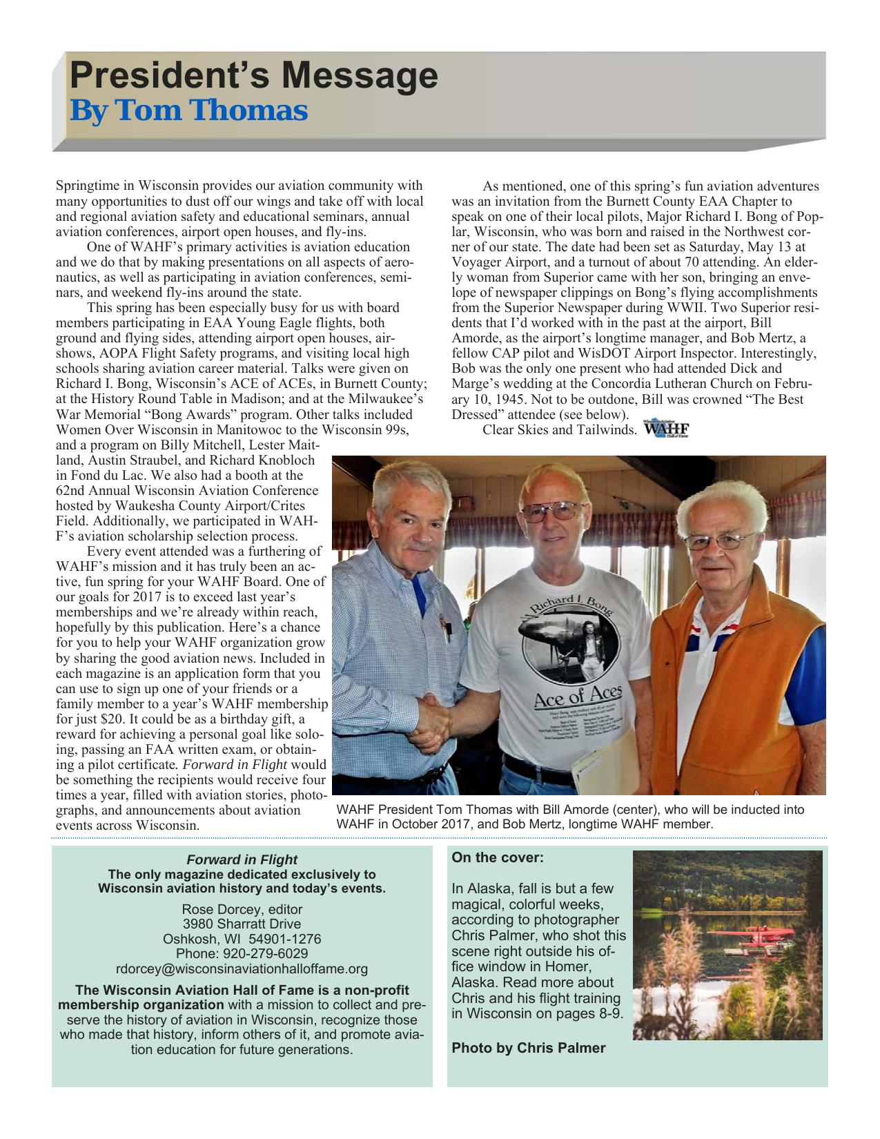 Forward in Flight - Summer 2017 -  Page3