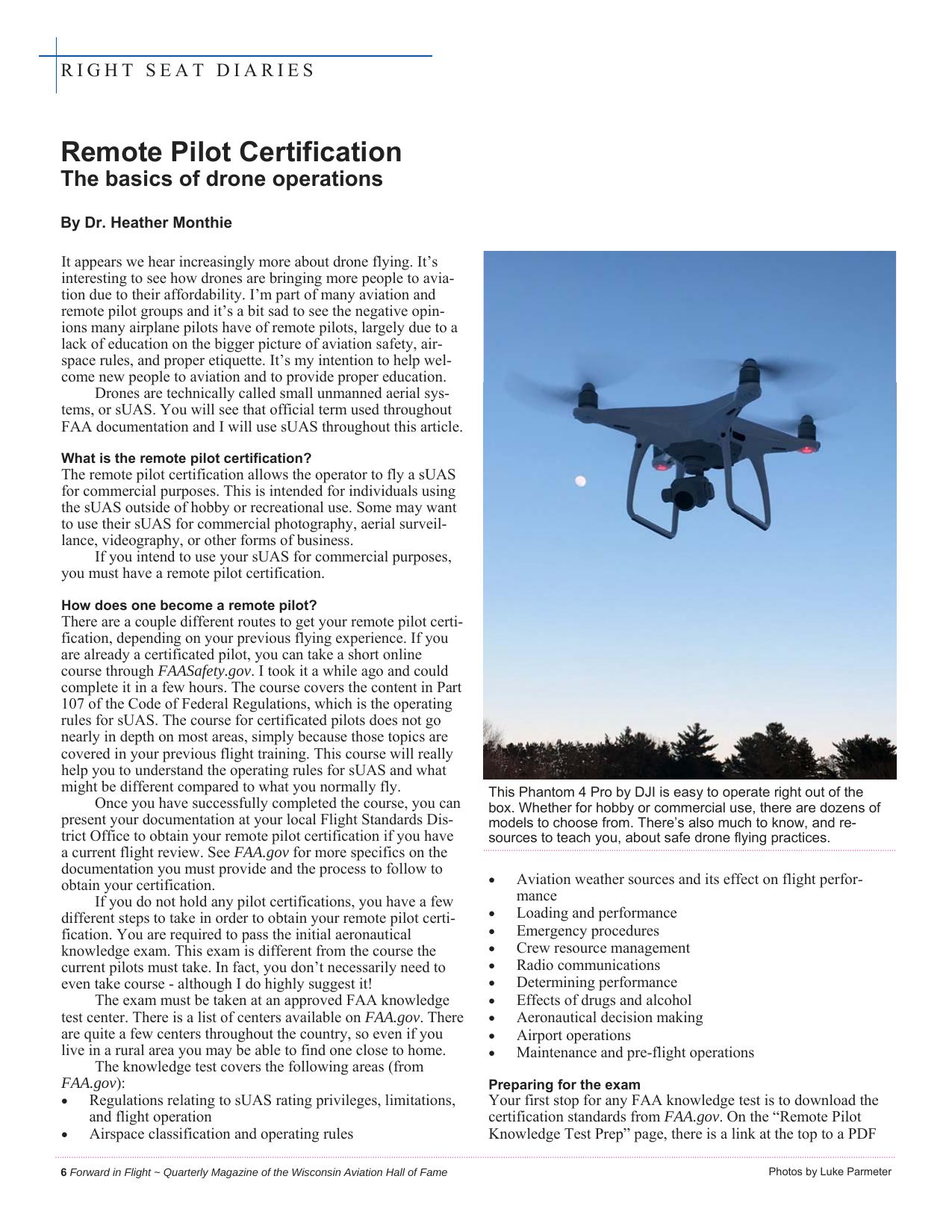 Forward in Flight - Summer 2017 -  Page8