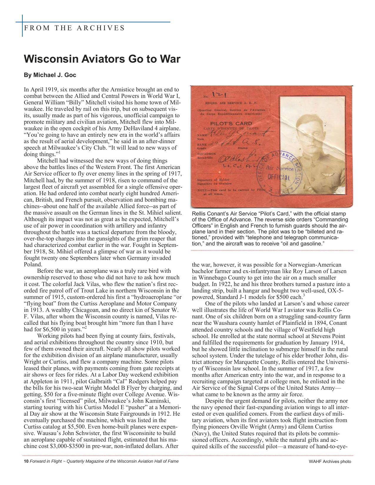 Forward in Flight - Summer 2017 -  Page12