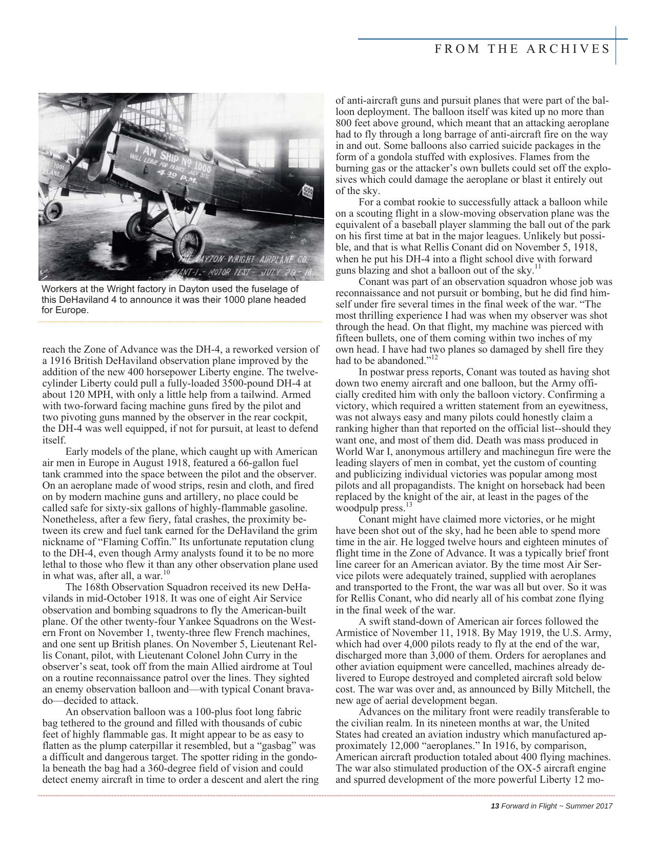 Forward in Flight - Summer 2017 -  Page15