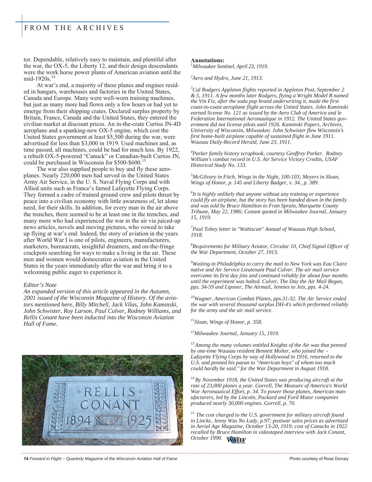 Forward in Flight - Summer 2017 -  Page16