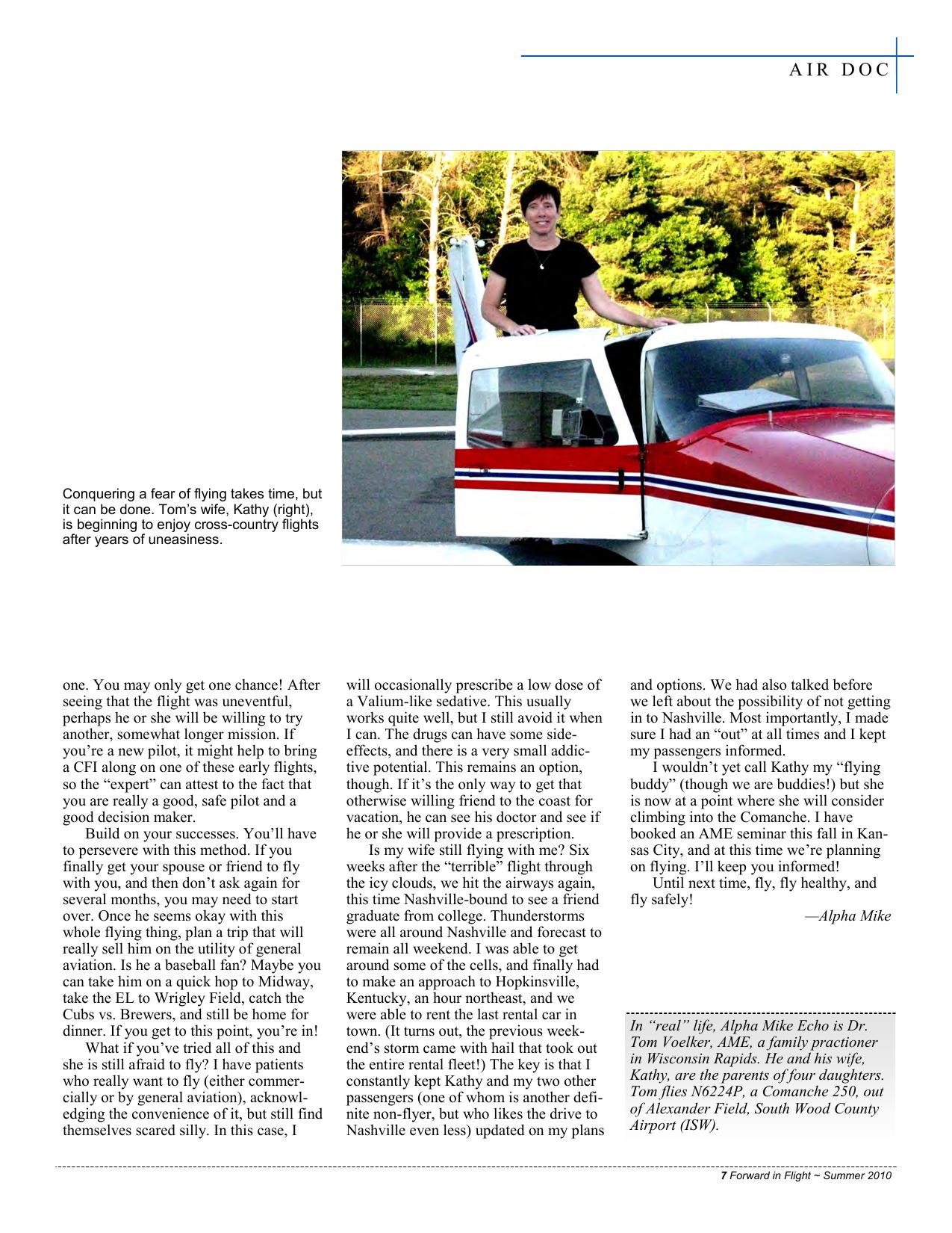 Forward in Flight - Summer 2010 -  Page7