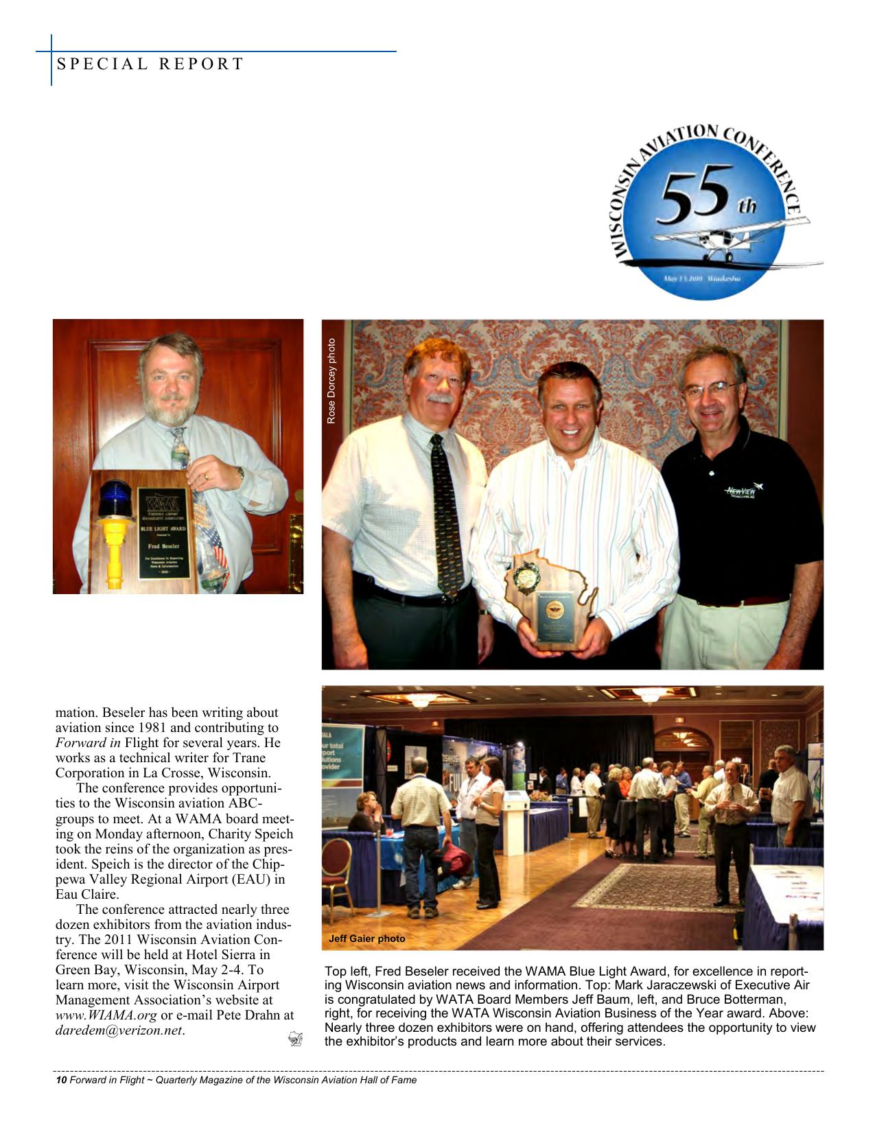 Forward in Flight - Summer 2010 -  Page10