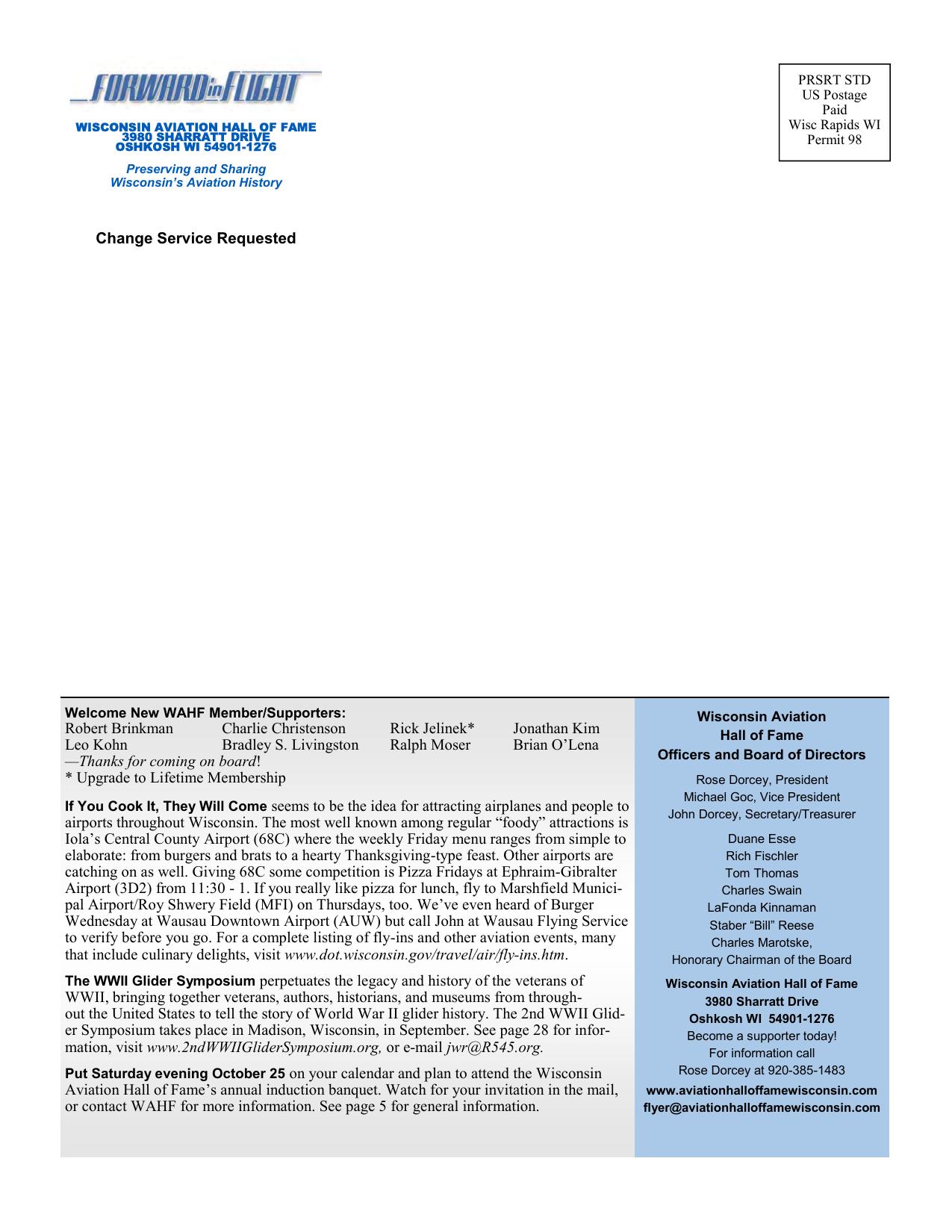 Forward in Flight - Summer 2010 -  Page32