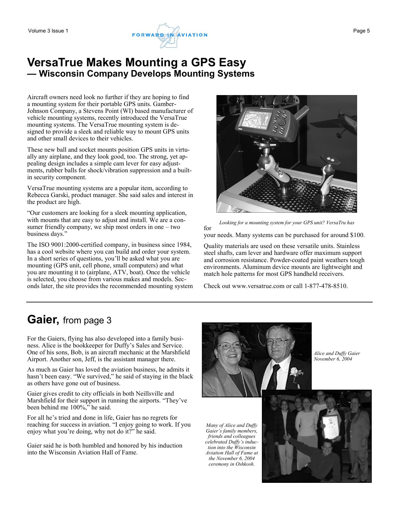 Forward in Aviation - March 2005 -  Page5