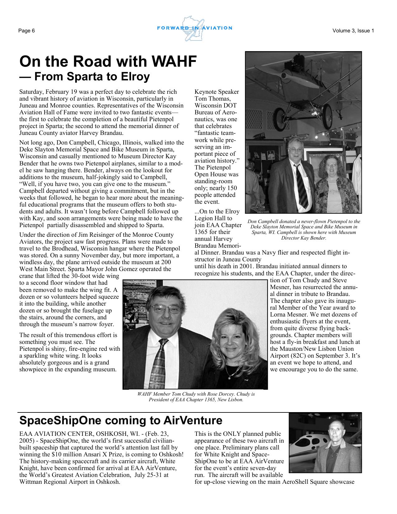 Forward in Aviation - March 2005 -  Page6