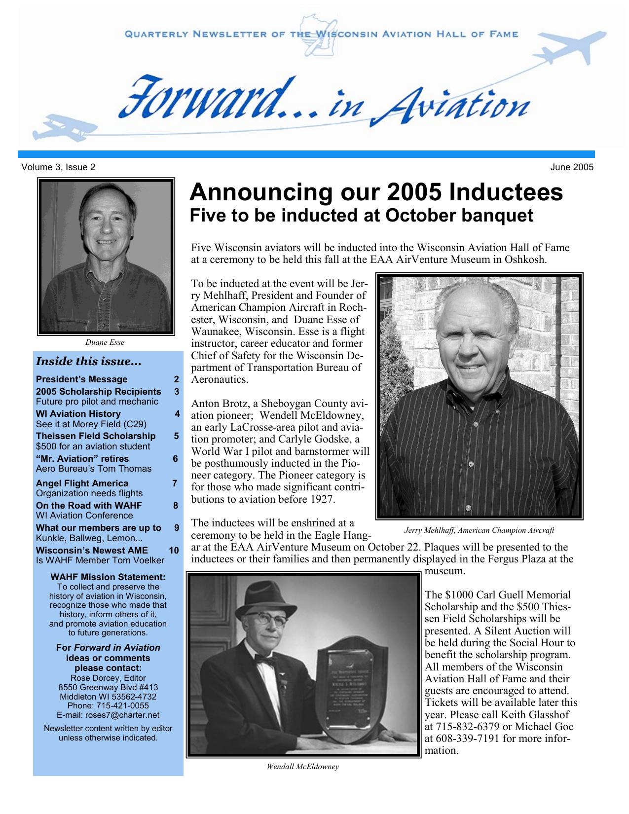 Forward in Aviation - June 2005 -  Page1