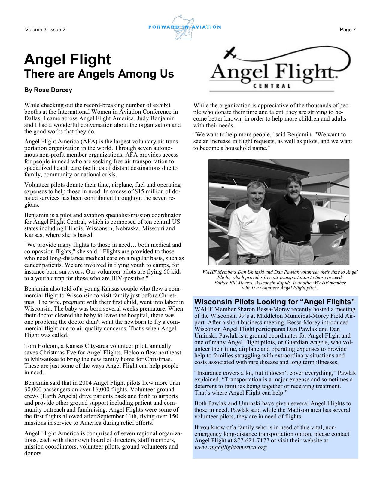 Forward in Aviation - June 2005 -  Page7