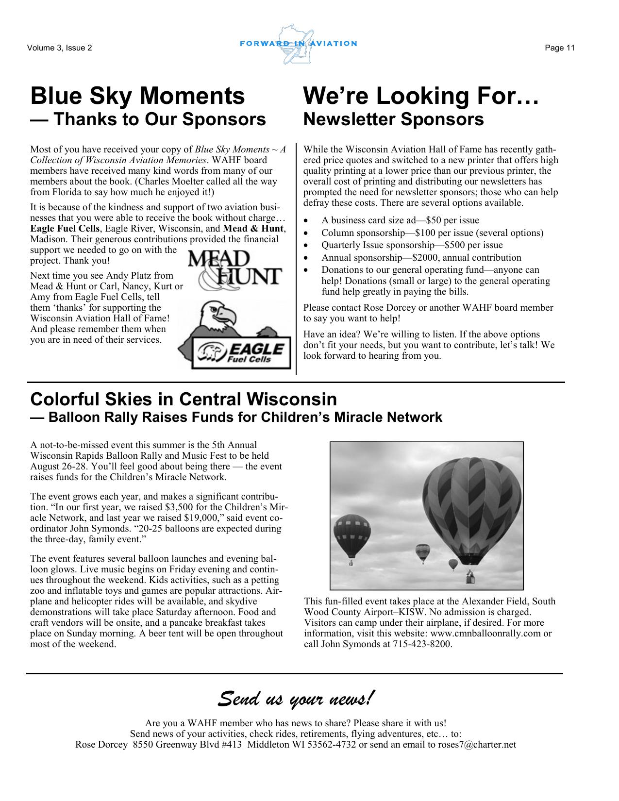 Forward in Aviation - June 2005 -  Page11