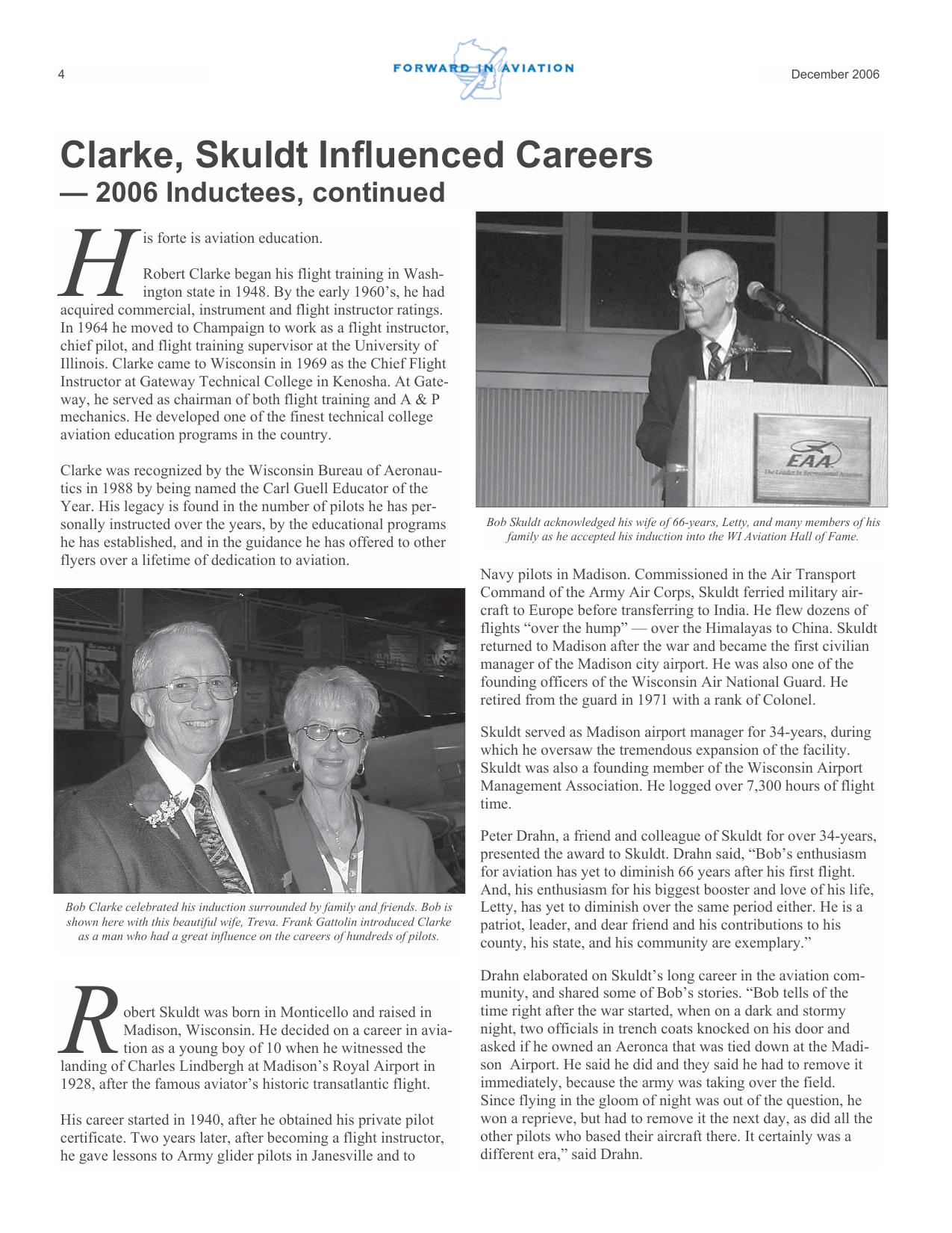 Forward in Aviation - December 2006 -  Page4