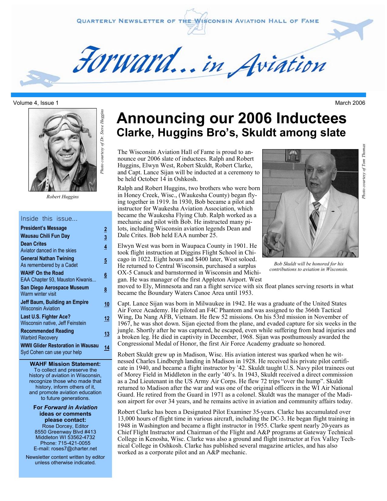 Forward in Aviation - March 2006 -  Page1