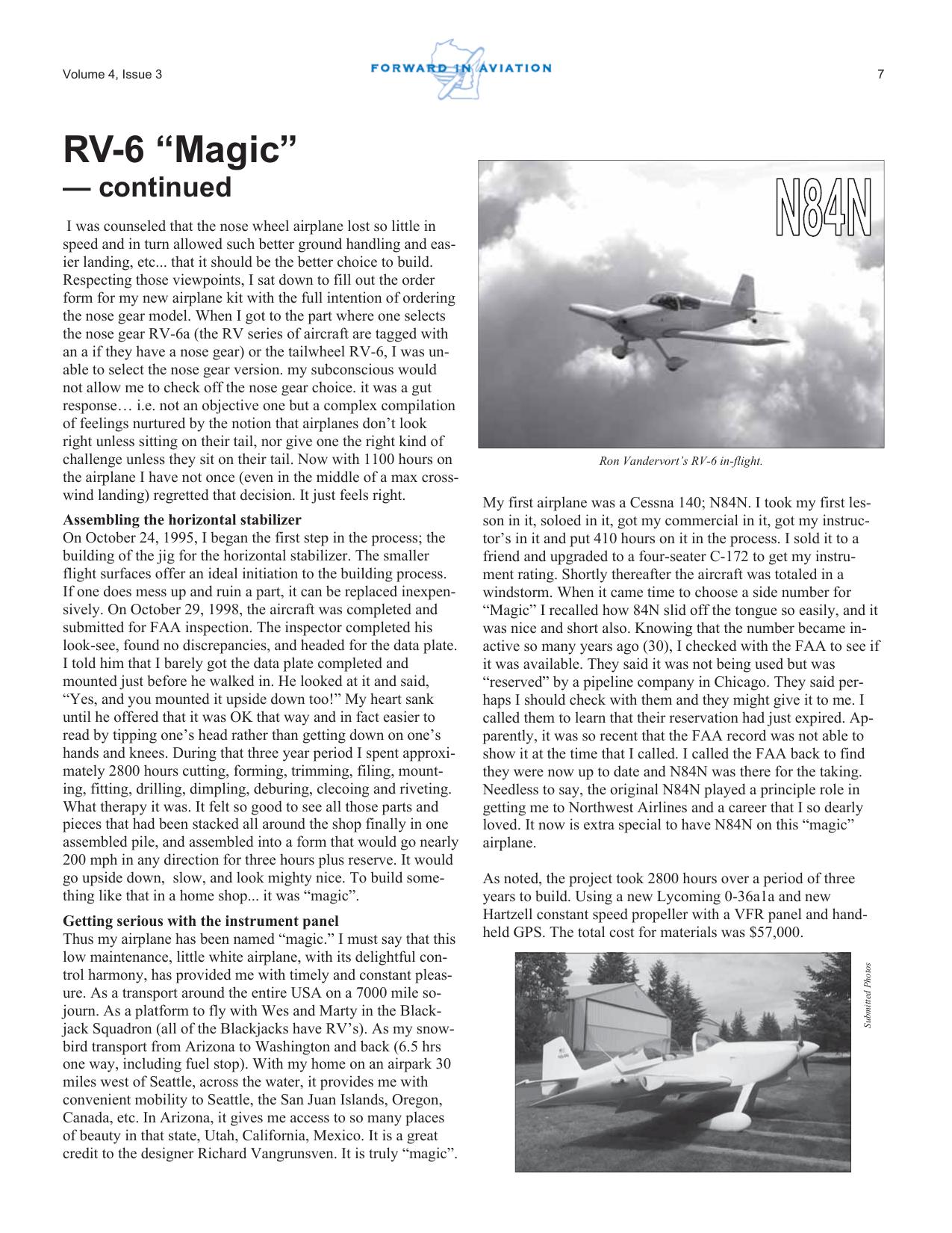 Forward in Aviation - September 2006 -  Page7