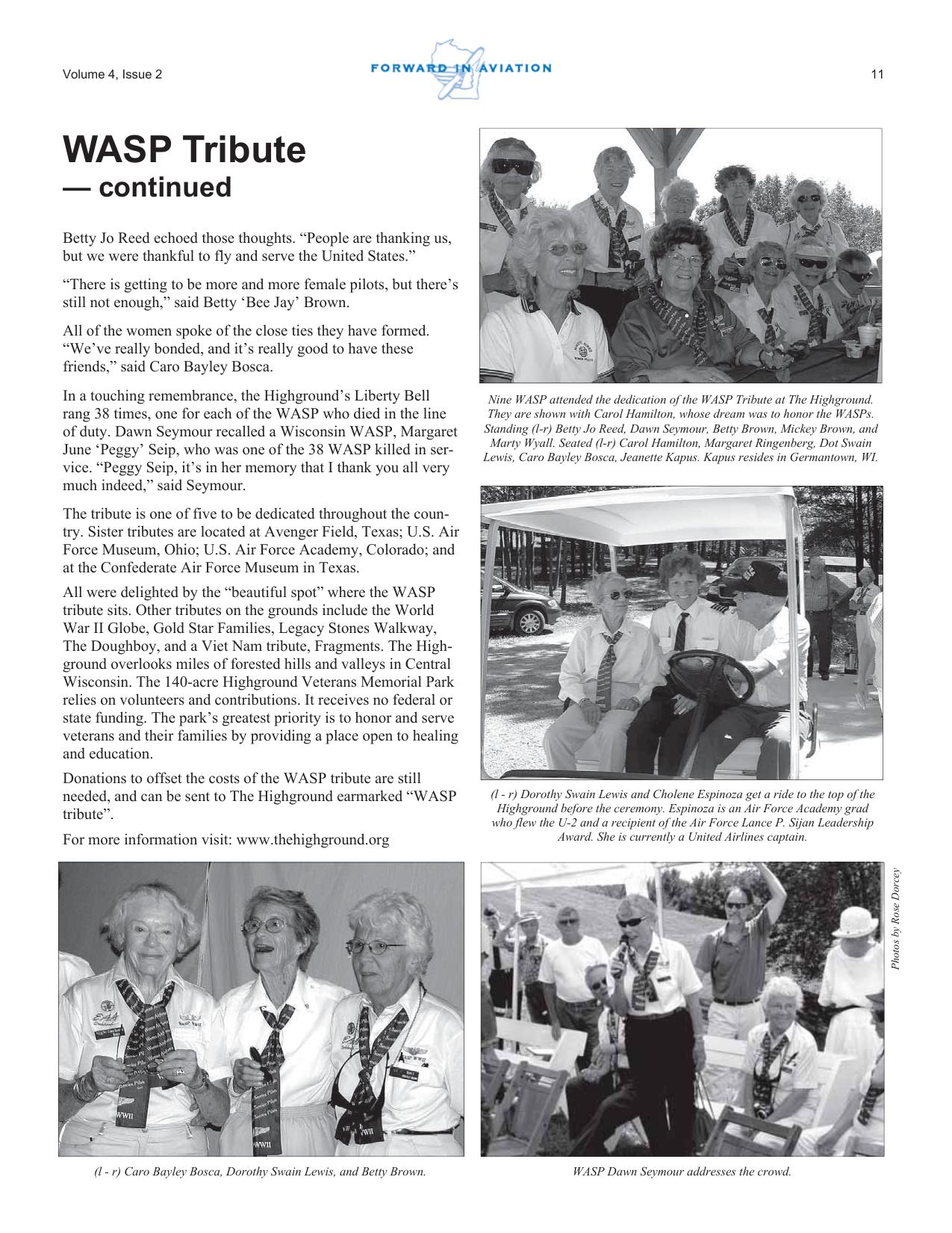 Forward in Aviation - September 2006 -  Page11