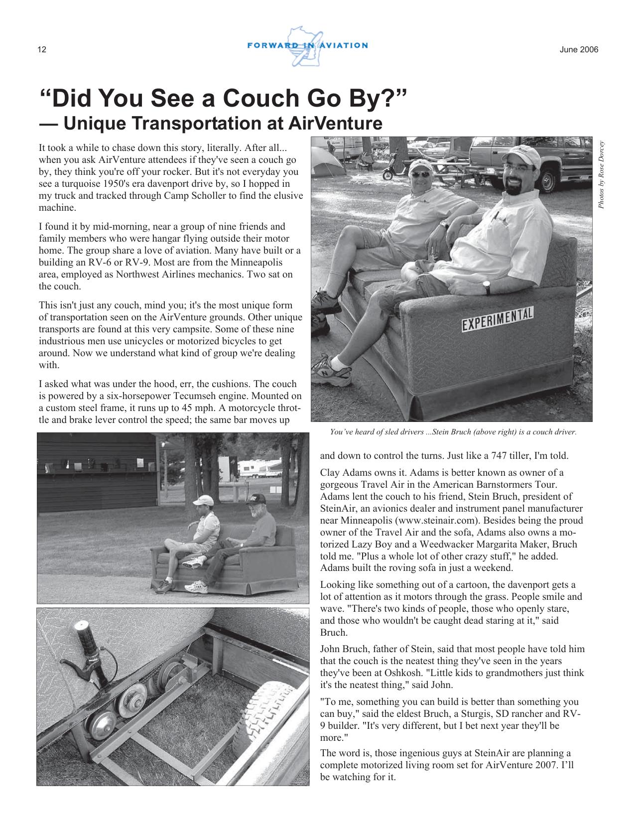 Forward in Aviation - September 2006 -  Page12