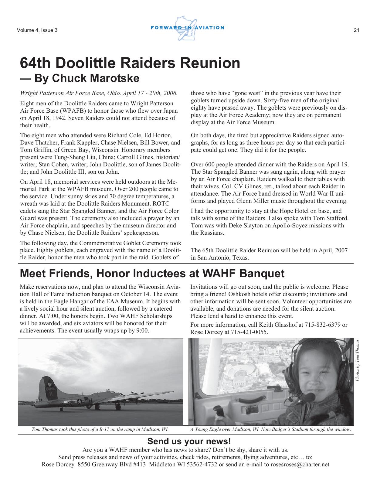 Forward in Aviation - September 2006 -  Page21