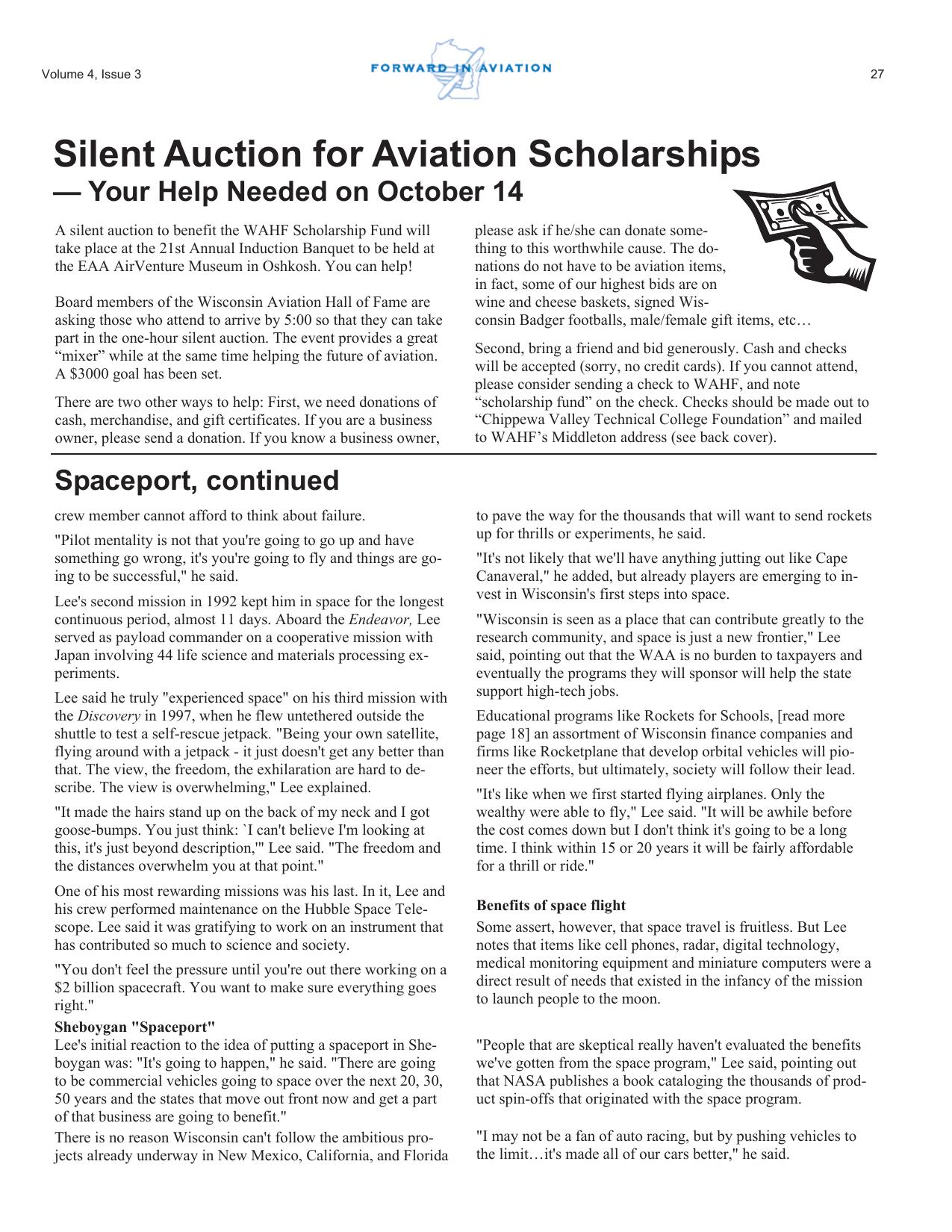 Forward in Aviation - September 2006 -  Page27