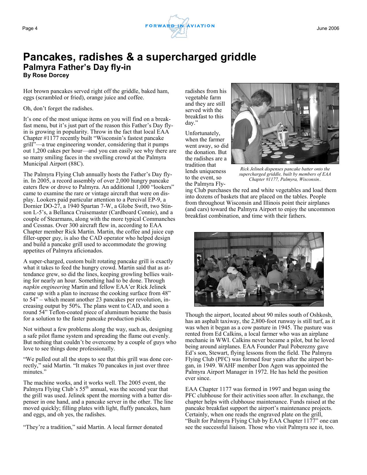 Forward in Aviation - June 2006 -  Page4