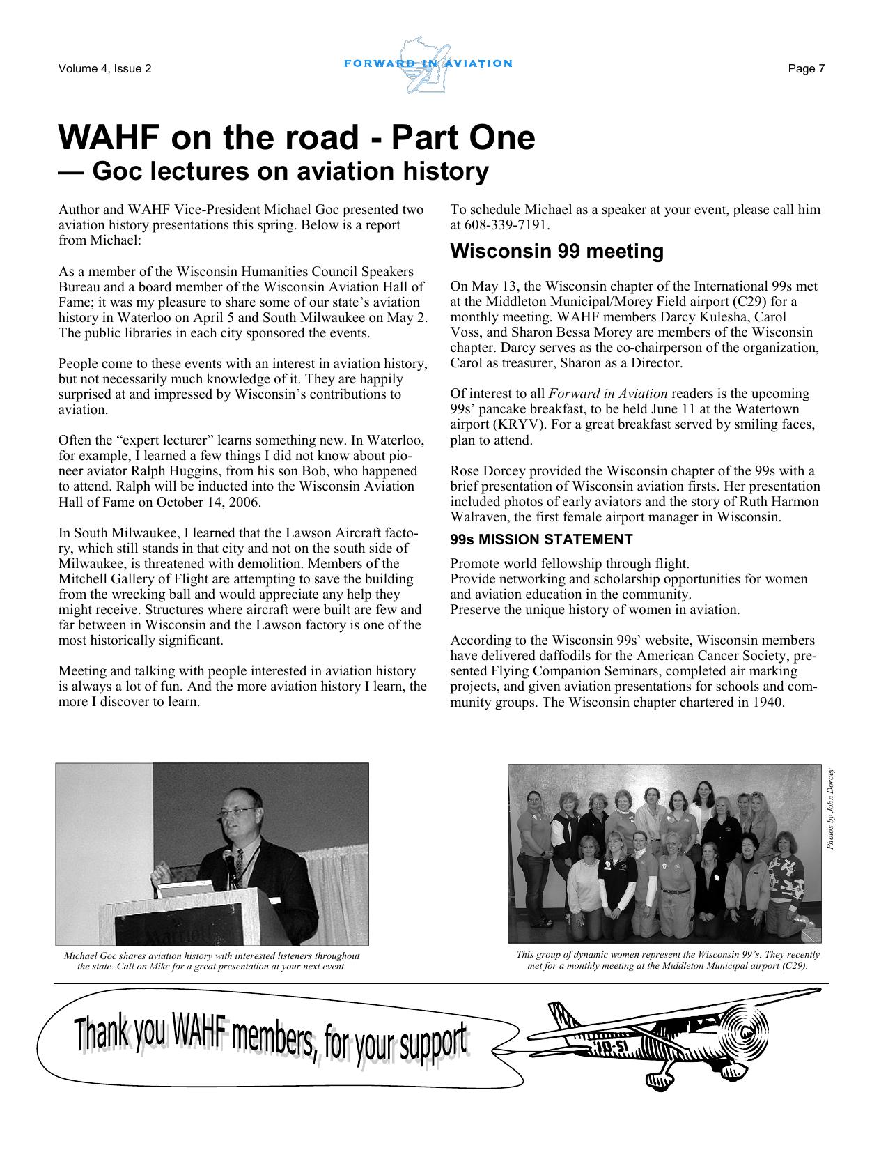 Forward in Aviation - June 2006 -  Page7