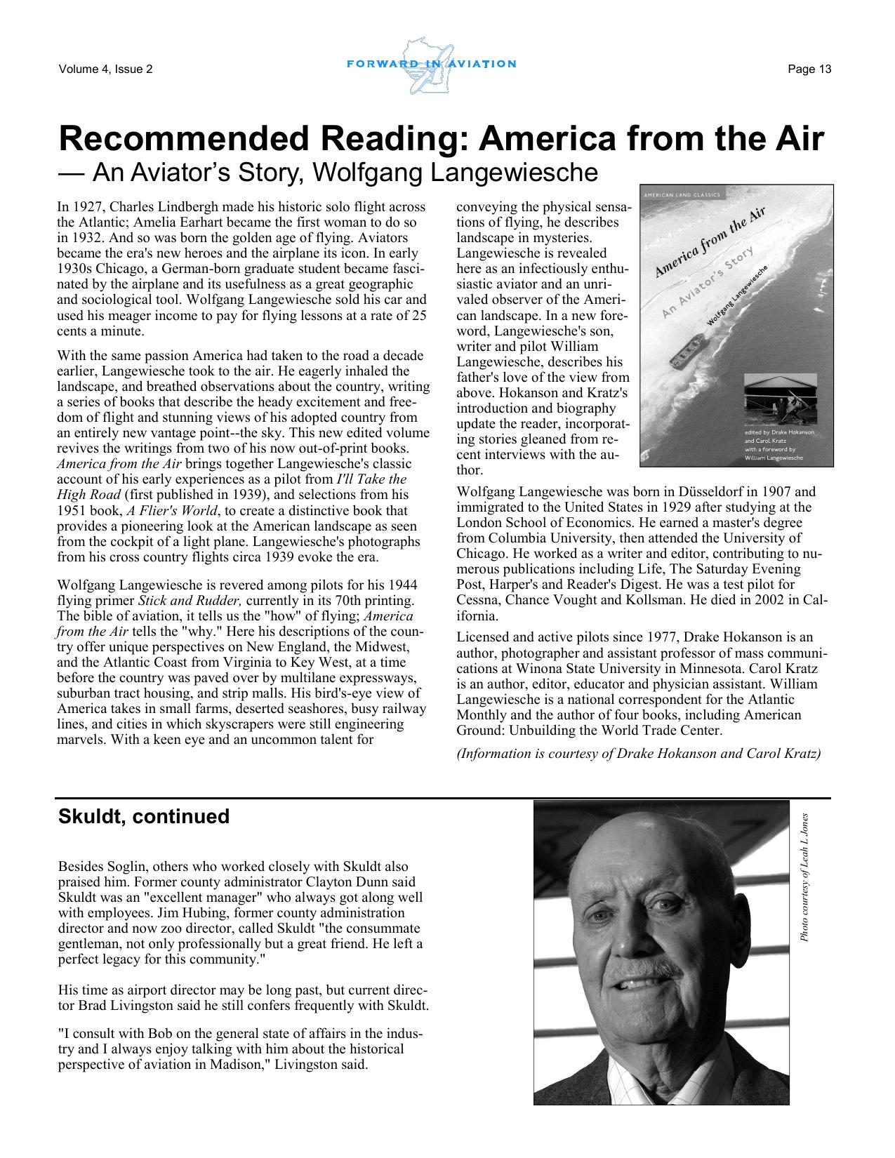 Forward in Aviation - June 2006 -  Page13