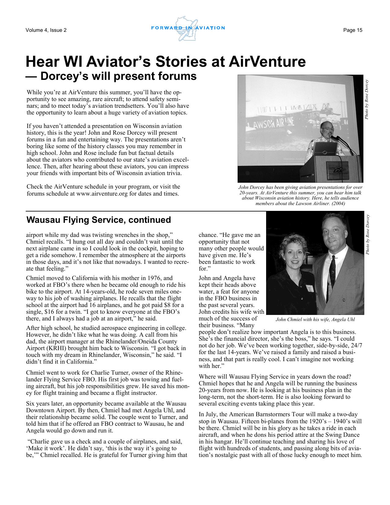 Forward in Aviation - June 2006 -  Page15