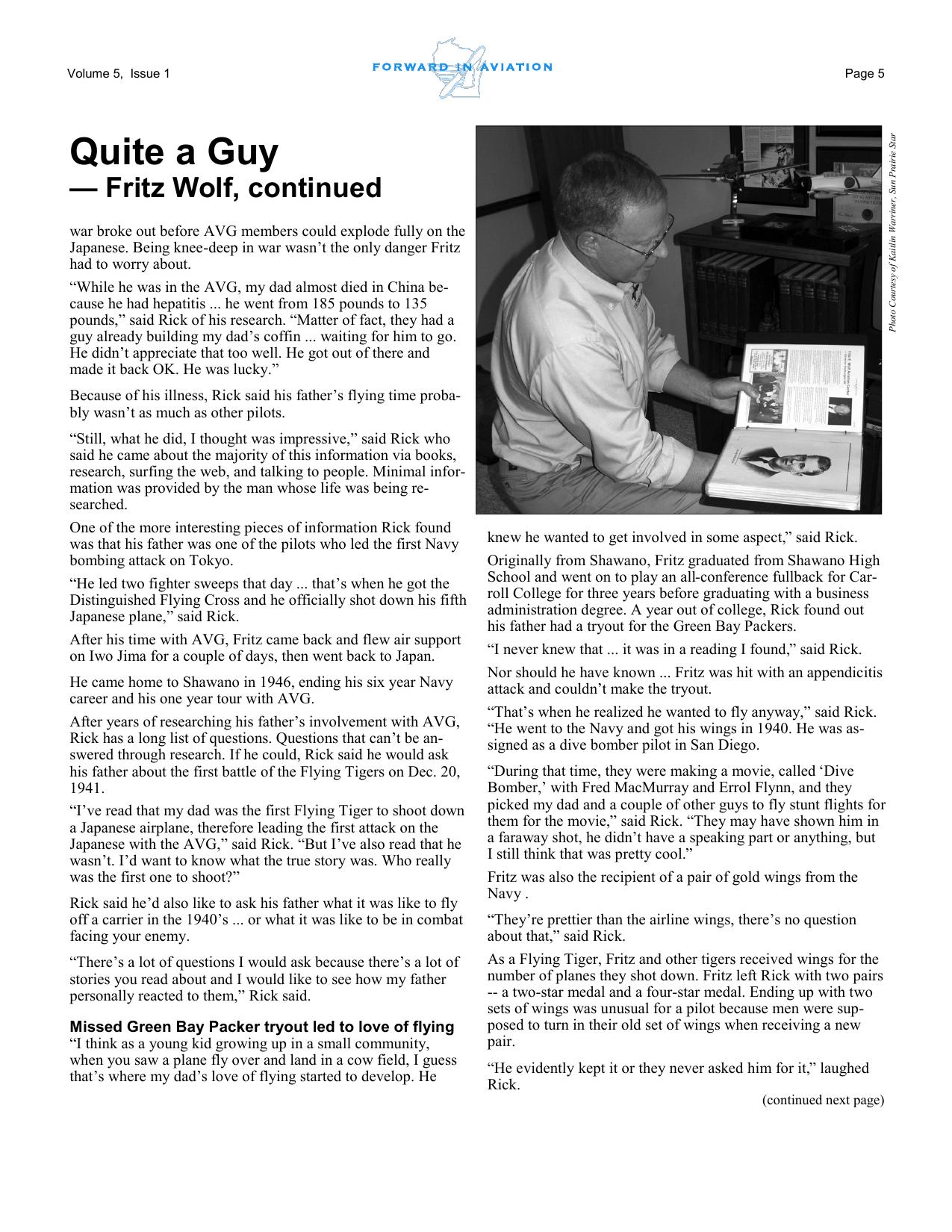 Forward in Aviation - March 2007 -  Page5