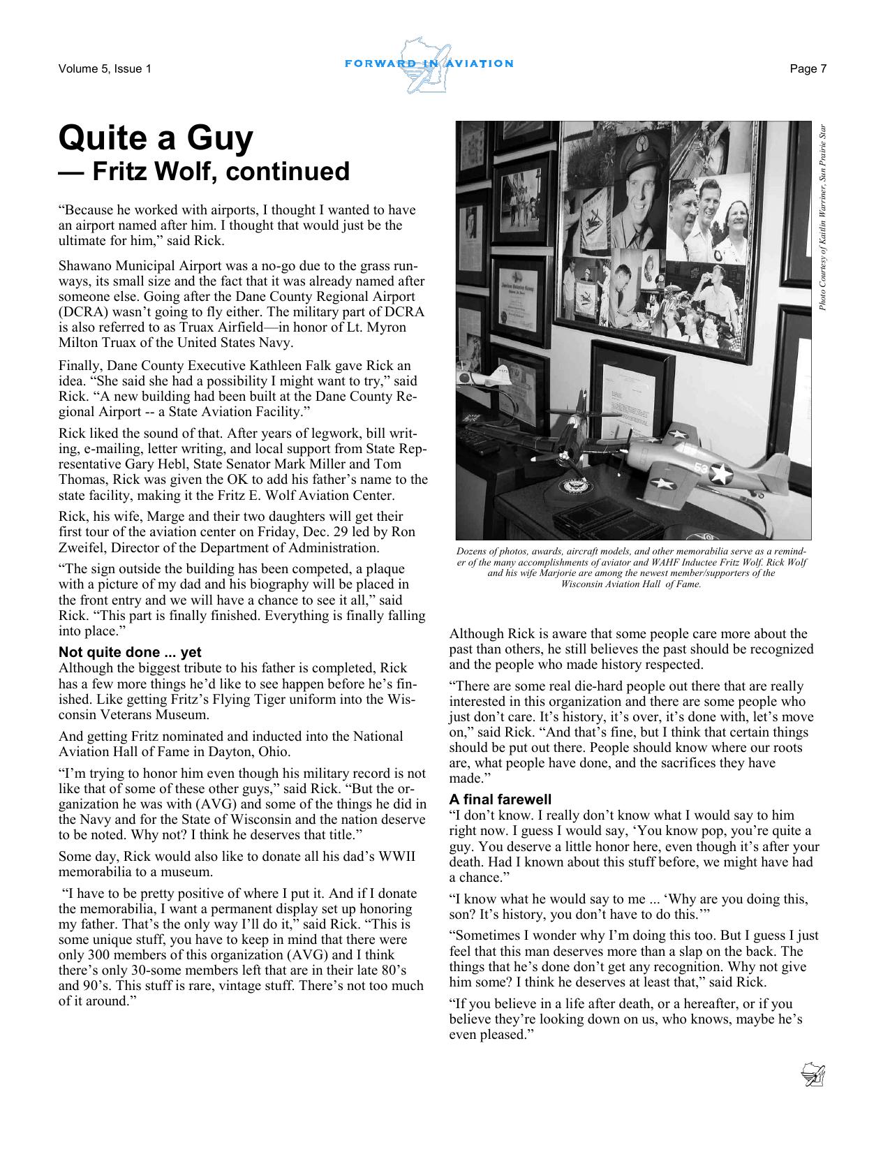 Forward in Aviation - March 2007 -  Page7