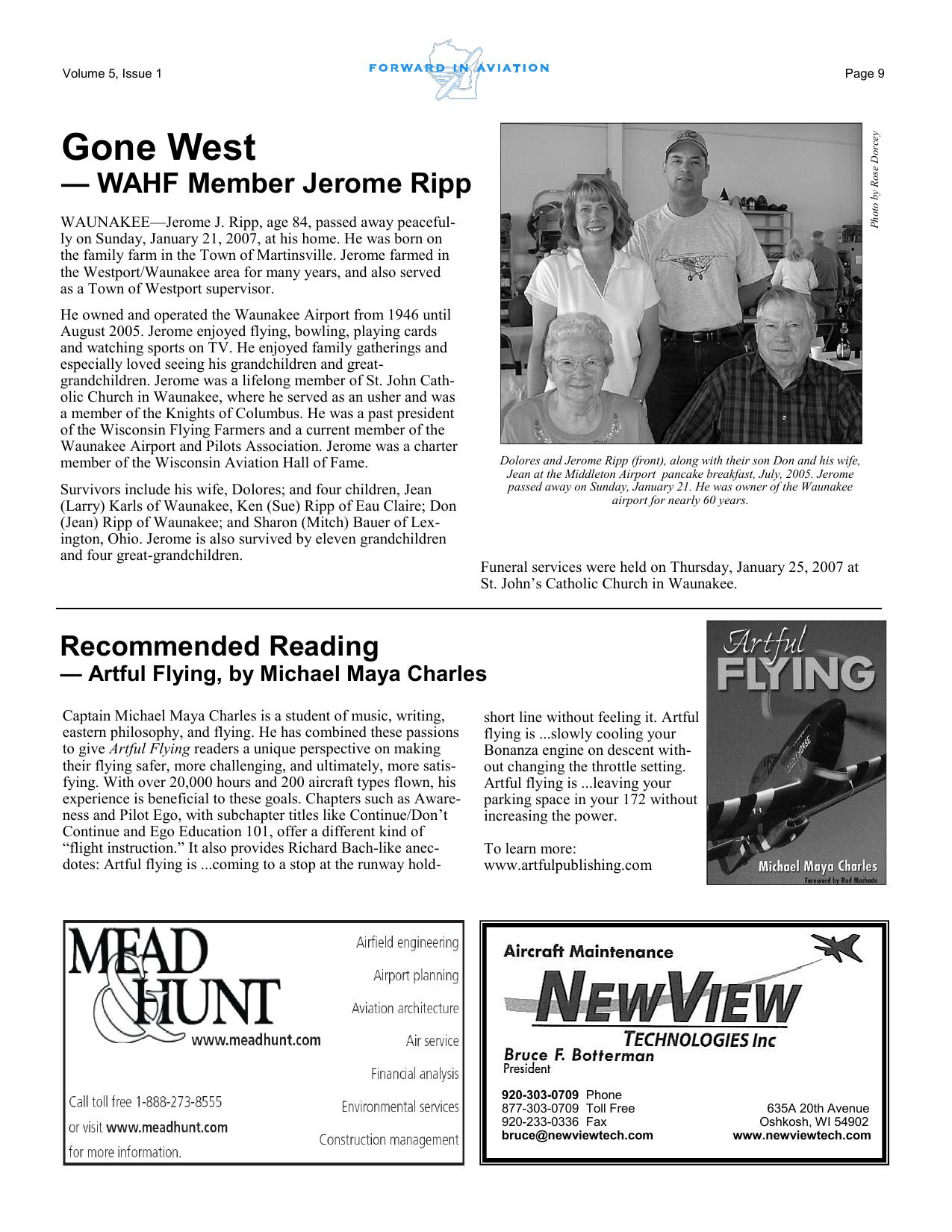 Forward in Aviation - March 2007 -  Page9