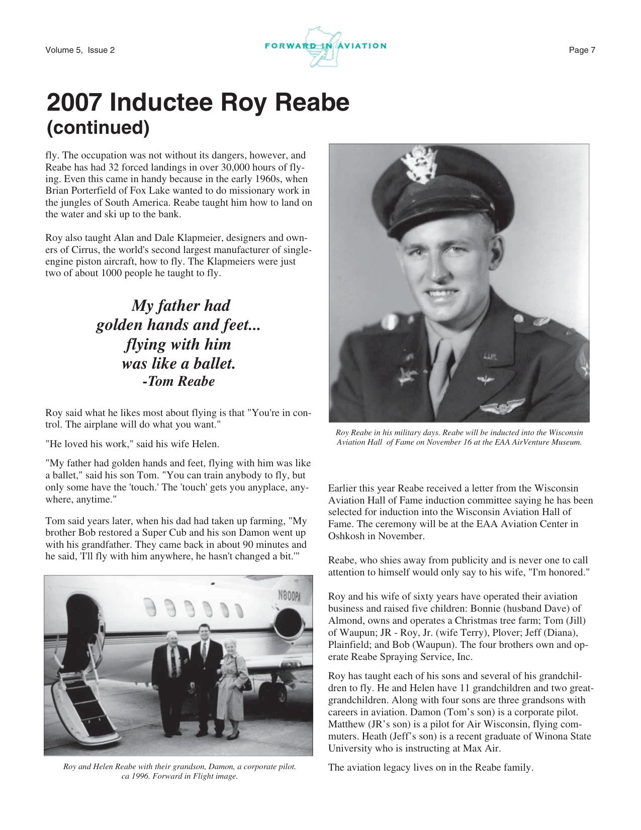 Forward in Aviation - June 2007 -  Page7