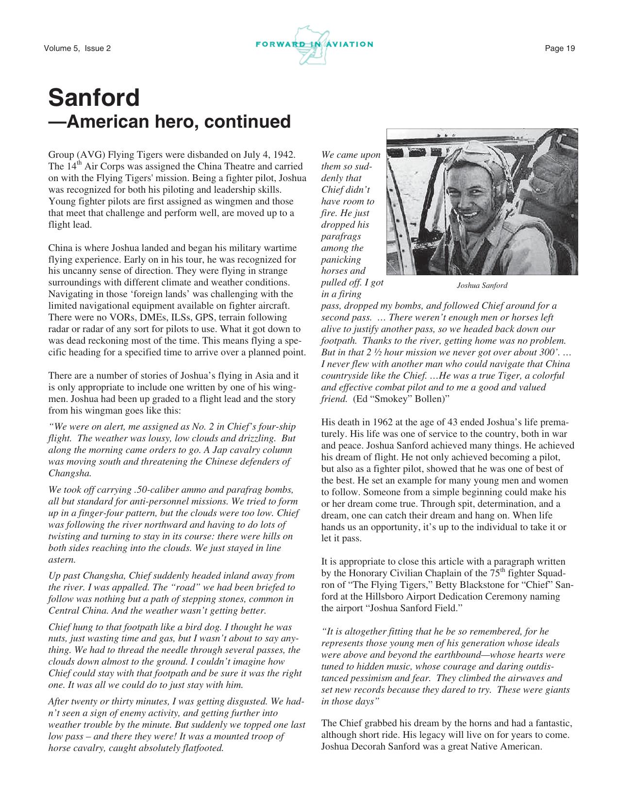 Forward in Aviation - June 2007 -  Page19