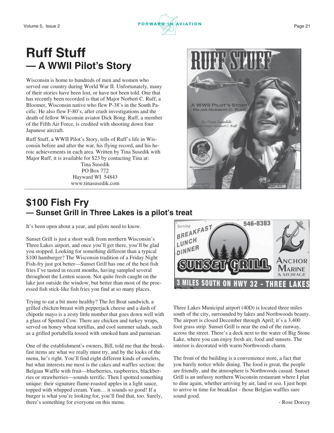 Forward in Aviation - June 2007 -  Page21