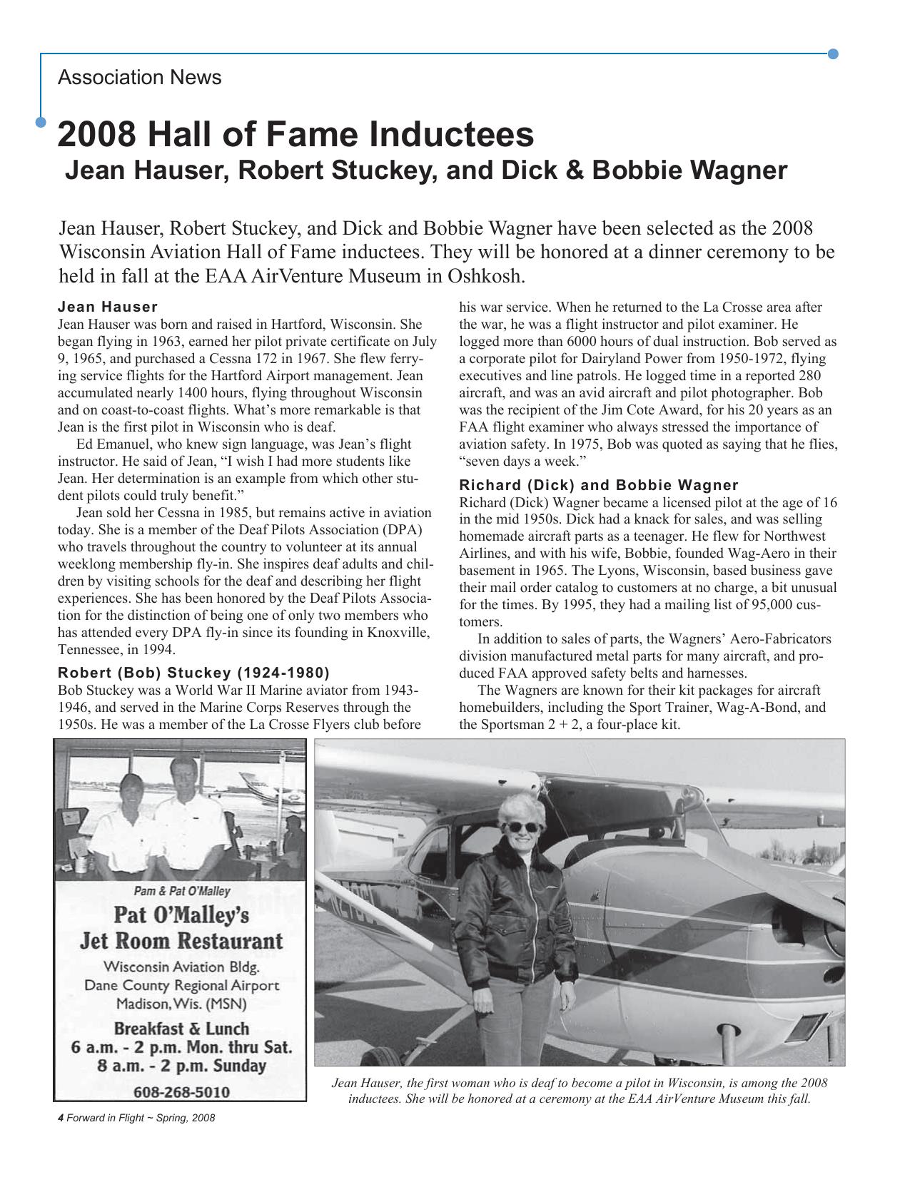 Forward in Flight - Spring 2008 -  Page4