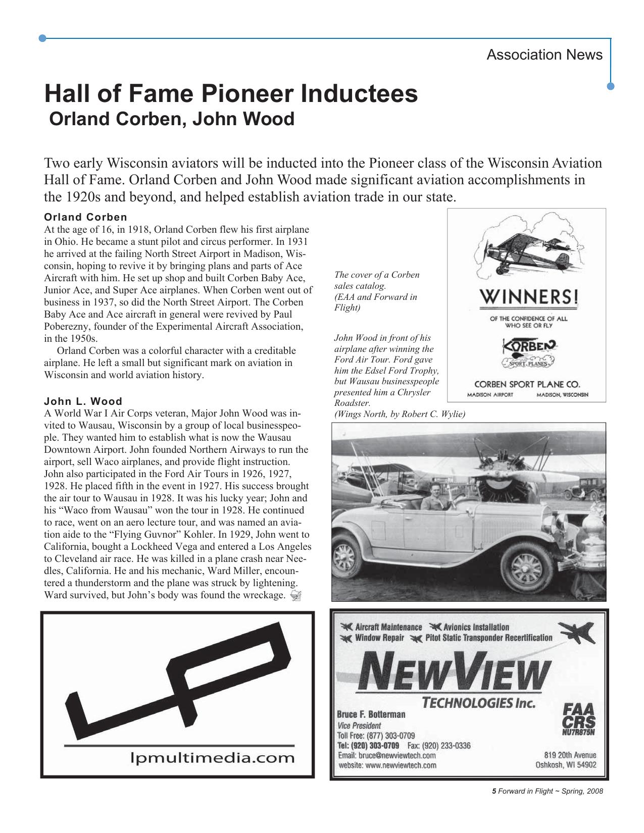 Forward in Flight - Spring 2008 -  Page5