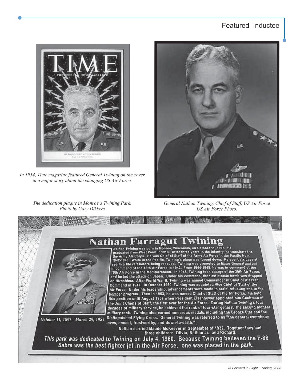 Forward in Flight - Spring 2008 -  Page23