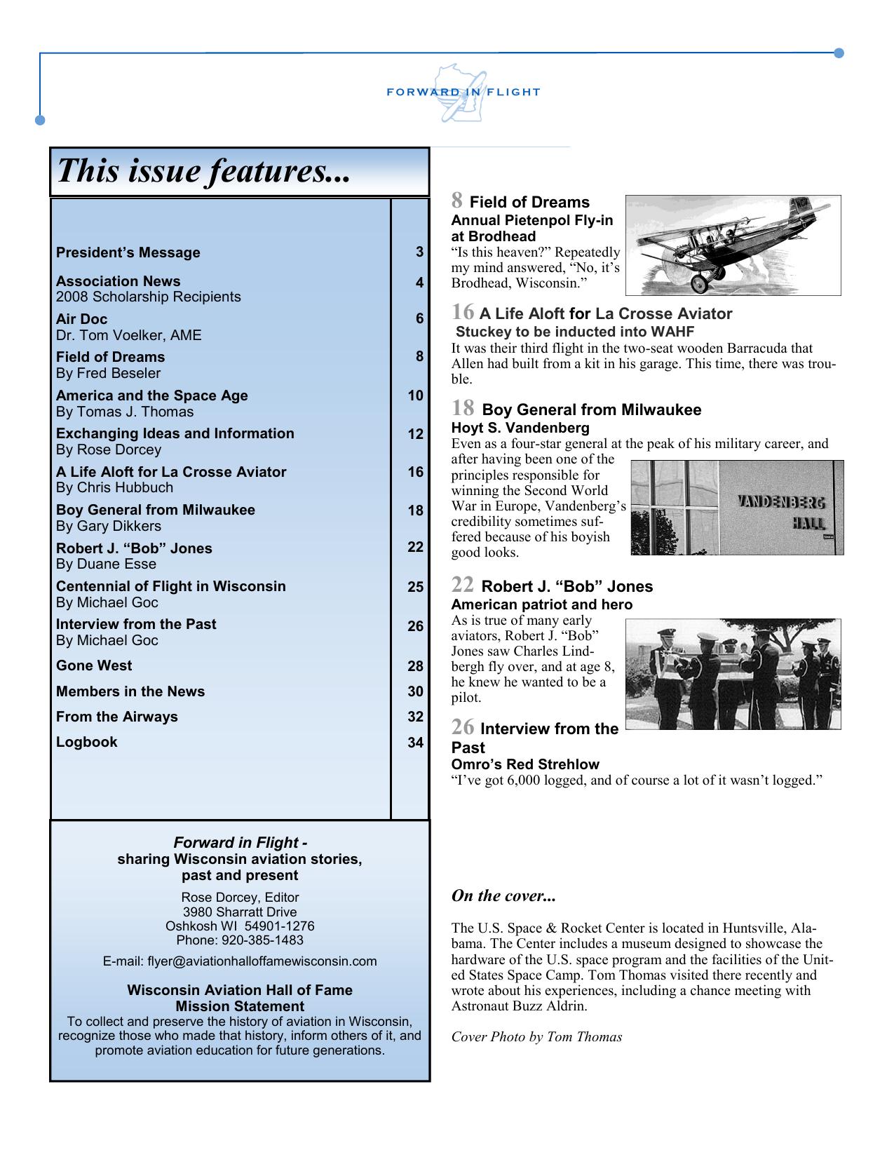 Forward in Flight - Summer 2008 -  Page2