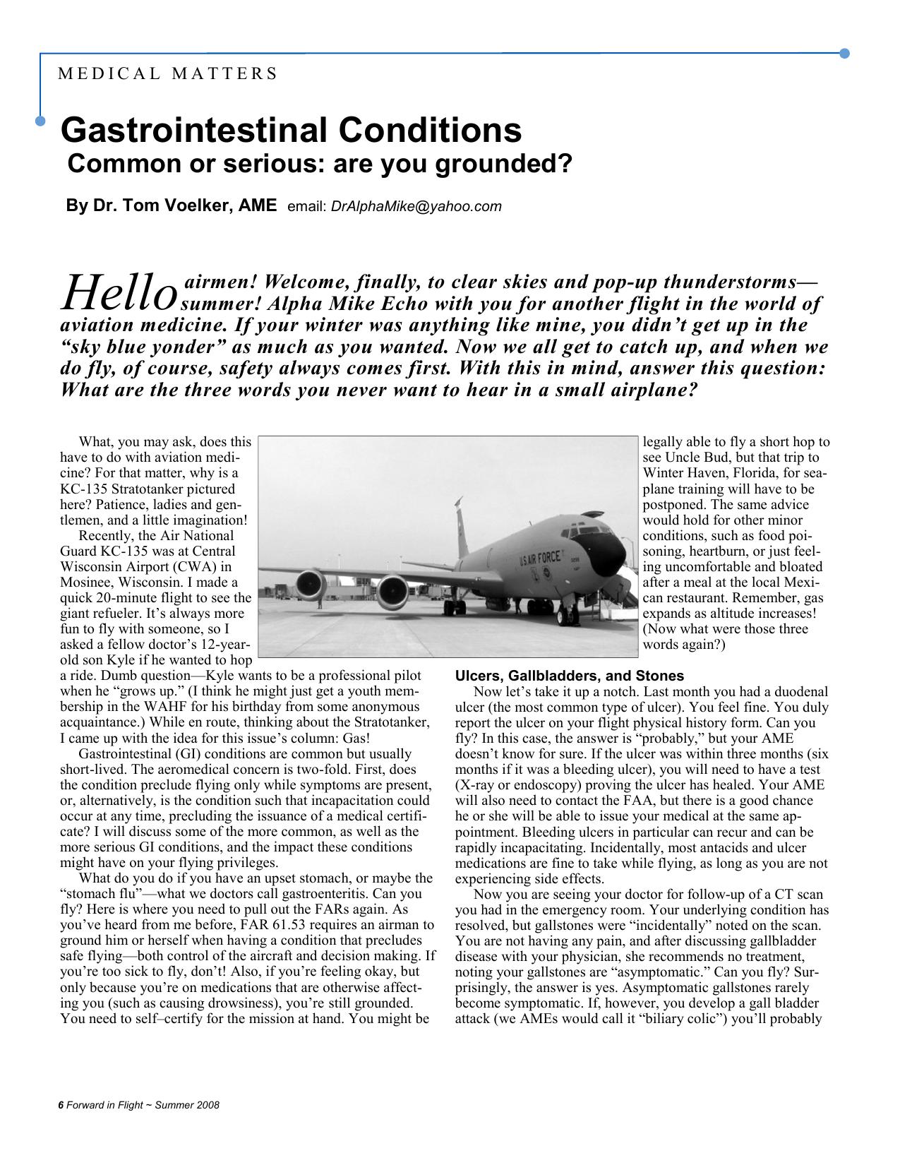 Forward in Flight - Summer 2008 -  Page6