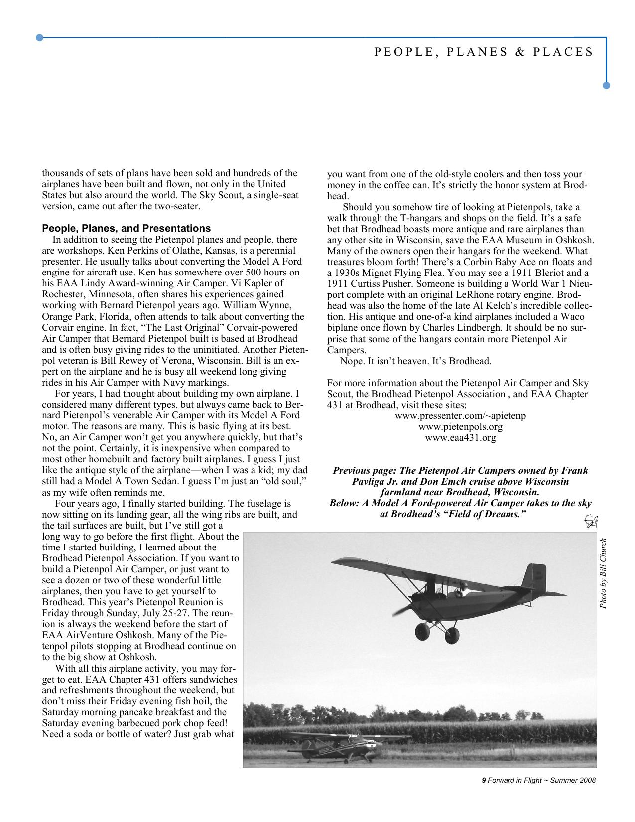 Forward in Flight - Summer 2008 -  Page9