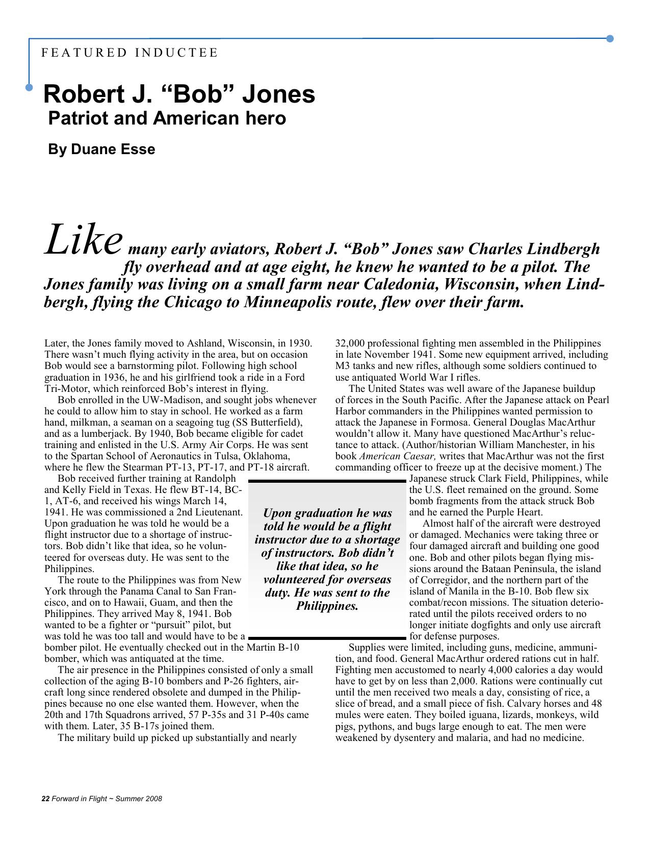 Forward in Flight - Summer 2008 -  Page22