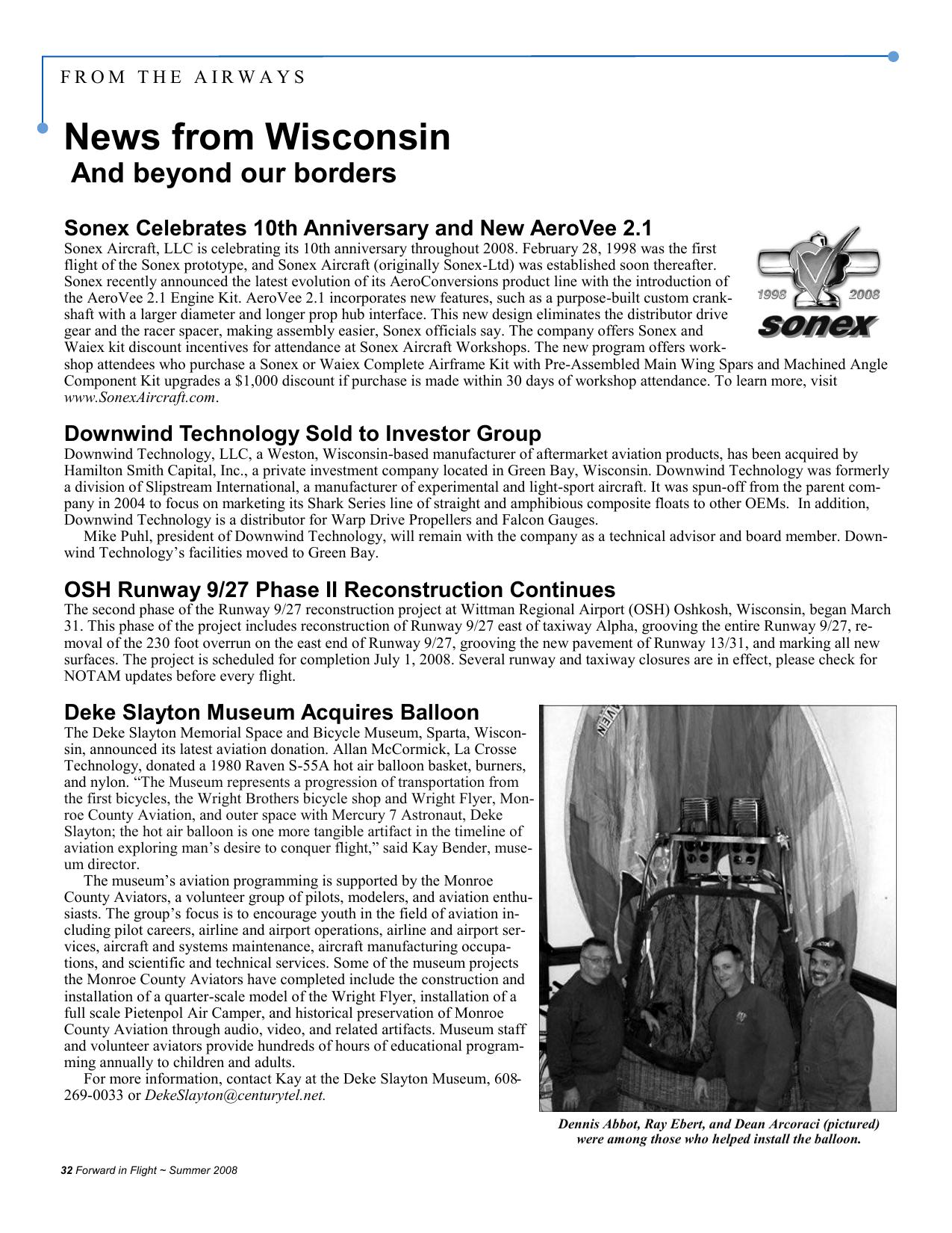 Forward in Flight - Summer 2008 -  Page32