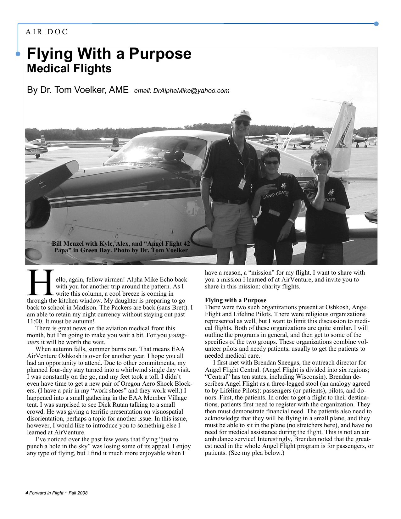 Forward in Flight - Fall 2008 -  Page4