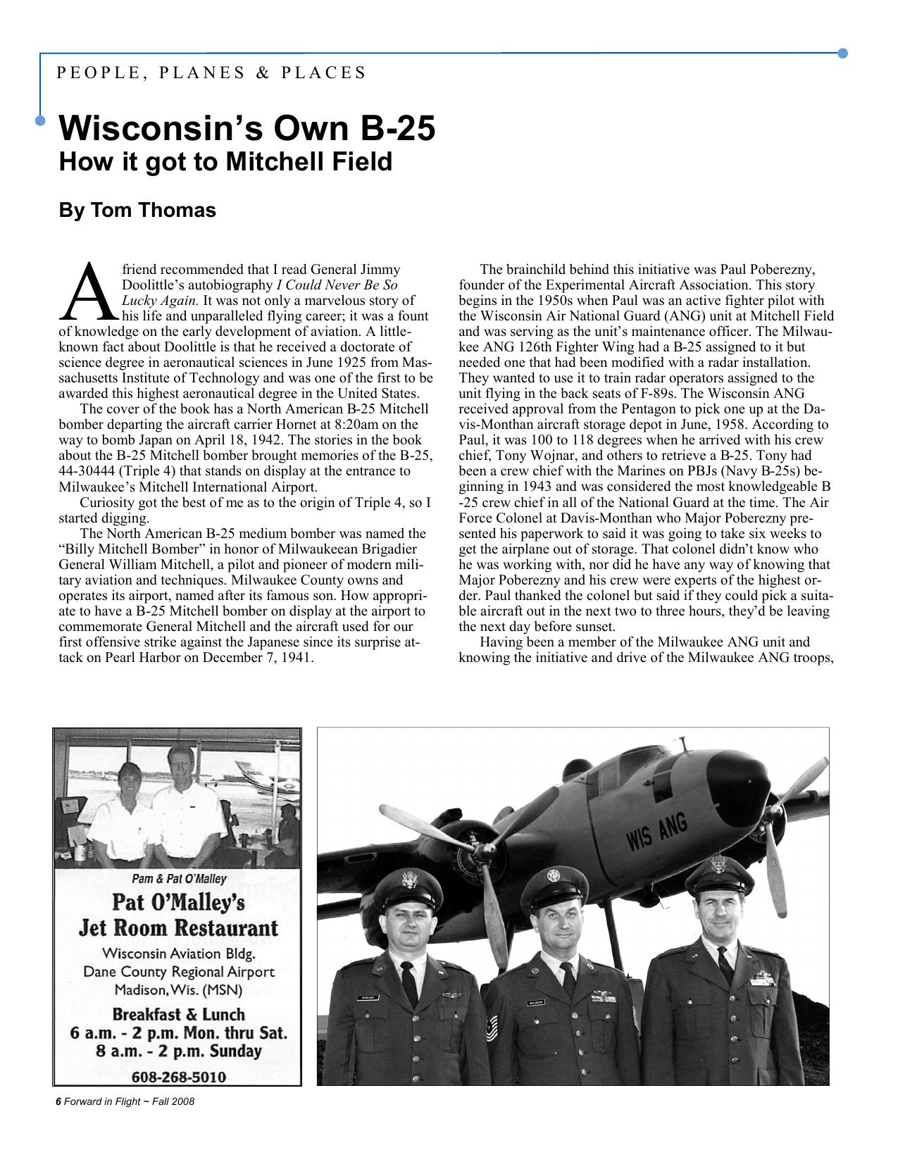 Forward in Flight - Fall 2008 -  Page6