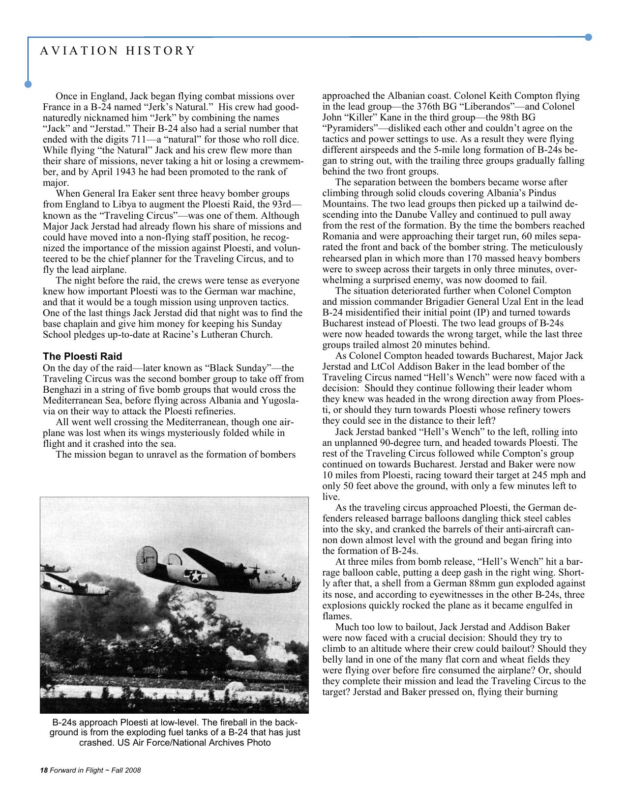Forward in Flight - Fall 2008 -  Page18