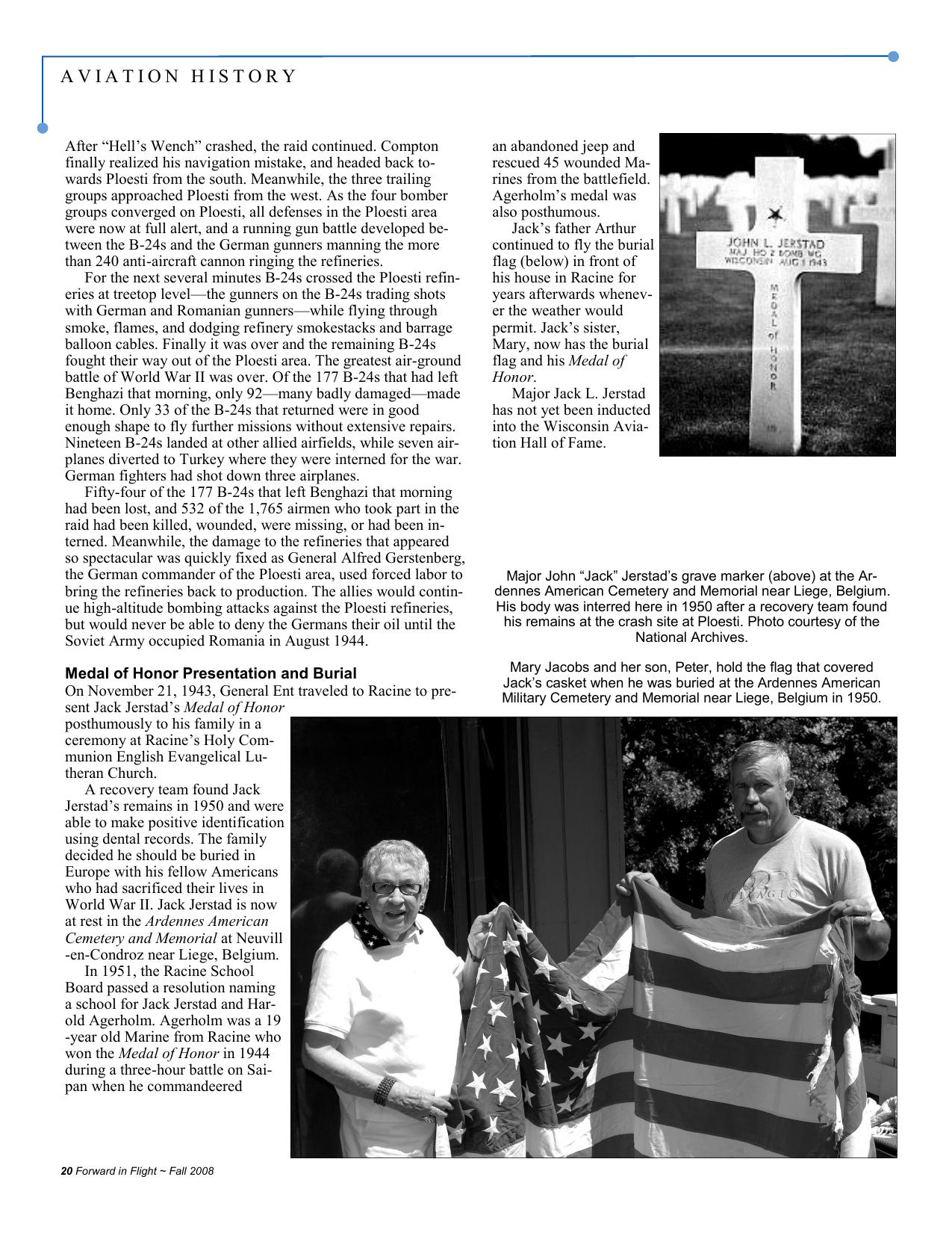 Forward in Flight - Fall 2008 -  Page20